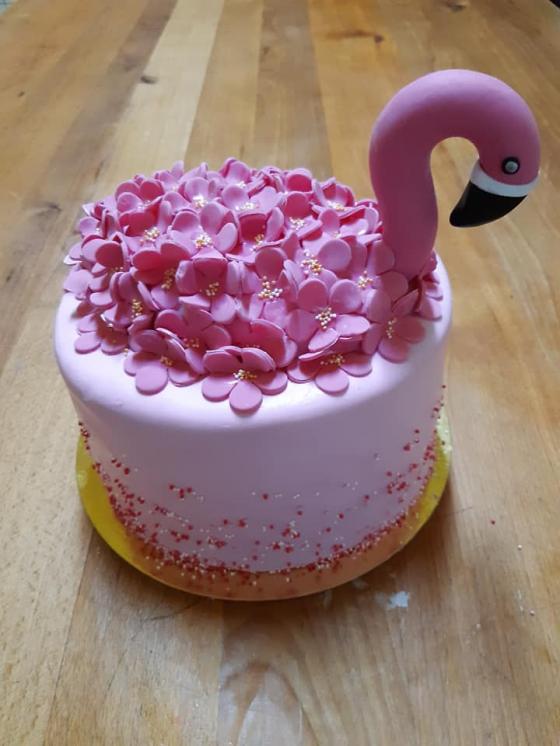 torta flamingó
